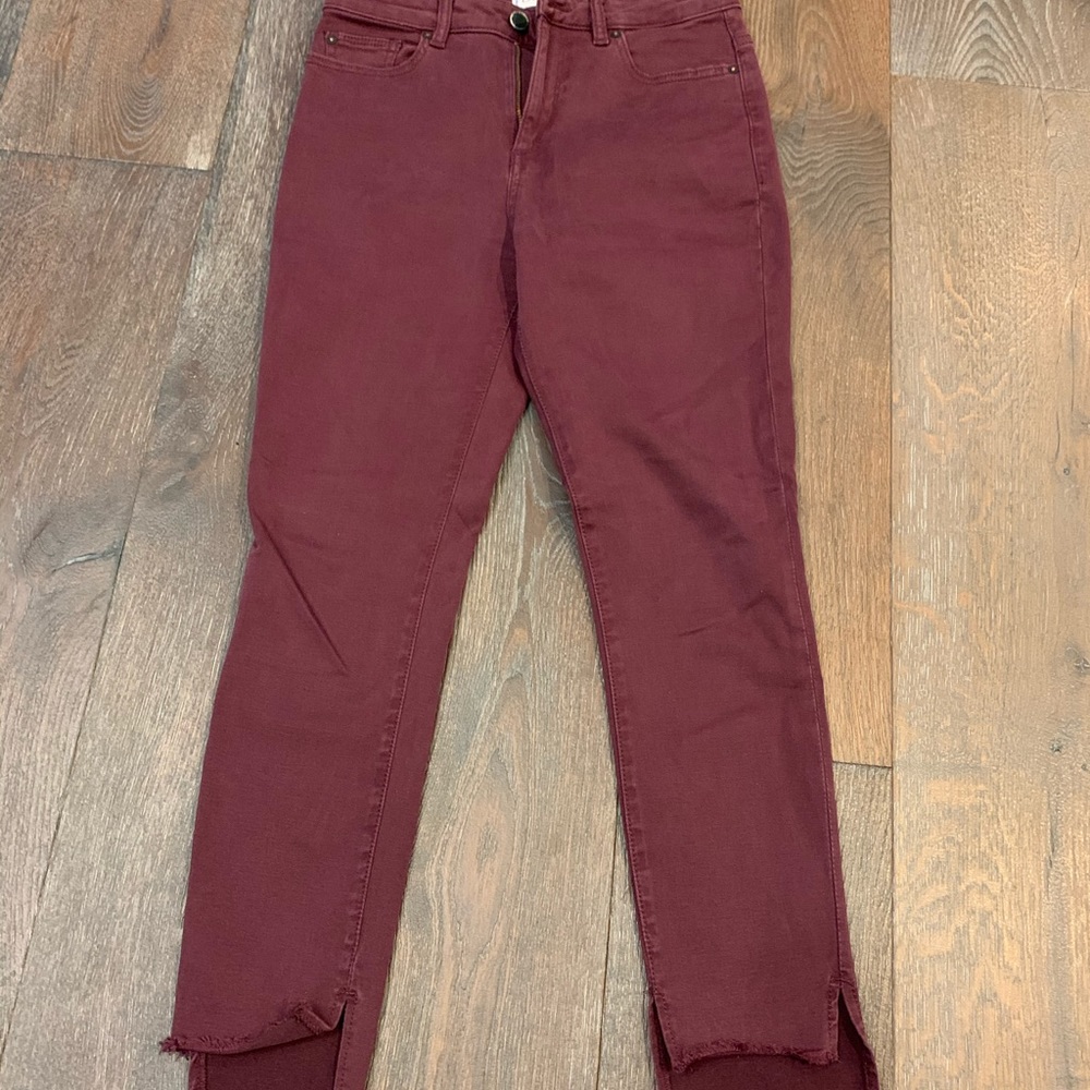 Plum jeans